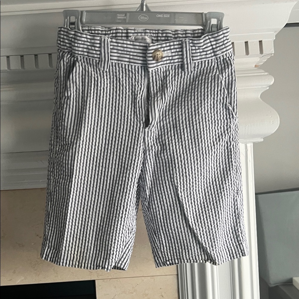 Gymboree Black and White Striped Kids Shorts